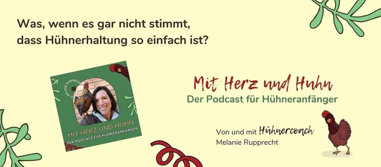 Podcast Mit Herz und Huhn vom Huehnercoach